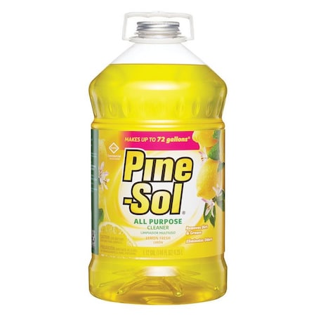Clorox Pine-Sol Lemon Scent All Purpose Cleaner Liquid 144 oz 35419